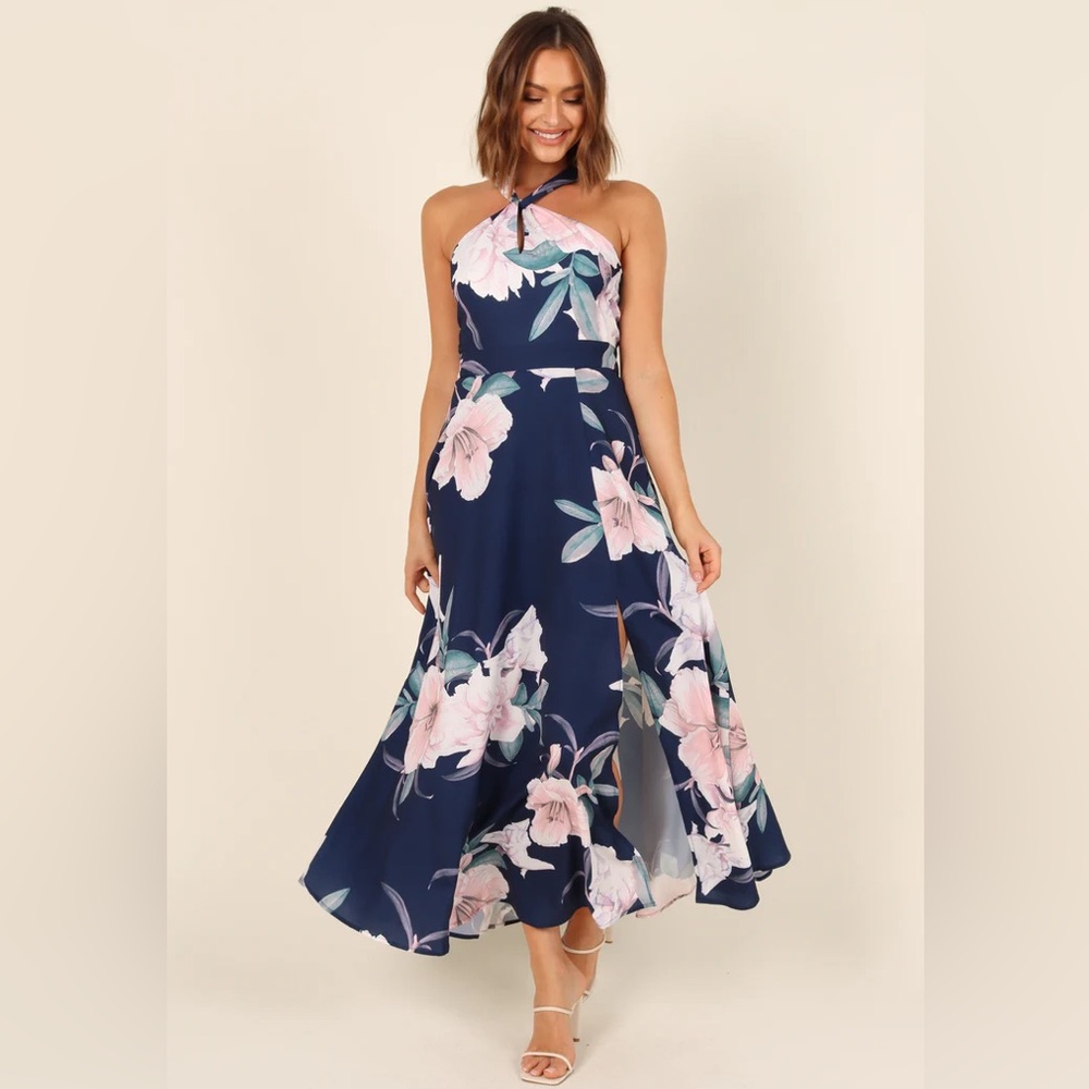 Petal and Pup Miara Dress Navy Size 4